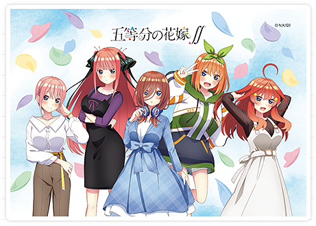 五等分の花嫁∬オリジナルステッカー