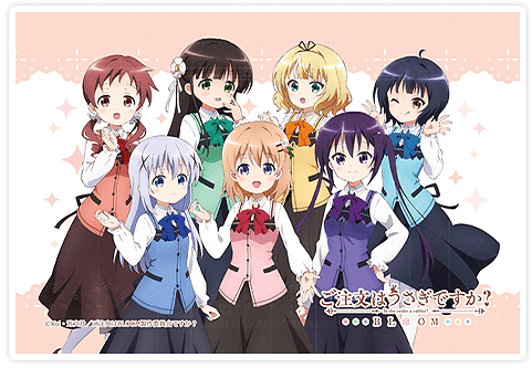 ごちうさオリジナルステッカー
