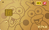 dカード GOLD ポインコデザイン（イラスト）