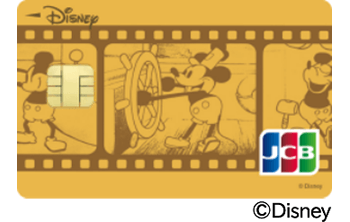 ディズニー★JCBカード ゴールドカード 蒸気船ウィリー