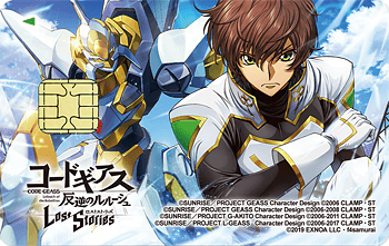 DMM JCBカード コードギアス 反逆のルルーシュ 枢木スザク(白き騎士)