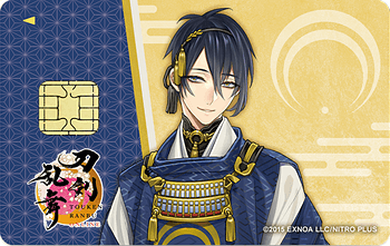 DMM JCBカード 刀剣乱舞ONLINE 三日月宗近