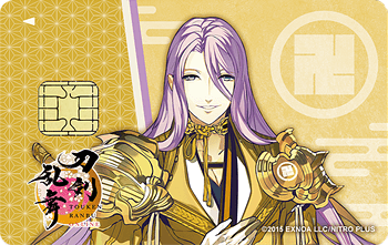DMM JCBカード 刀剣乱舞ONLINE 蜂須賀虎徹