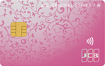 JCB CARD W plus L ピンク