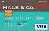 MALE&Co．NICOS VISAカード