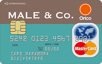 MALE&Co．Orico マスターカード